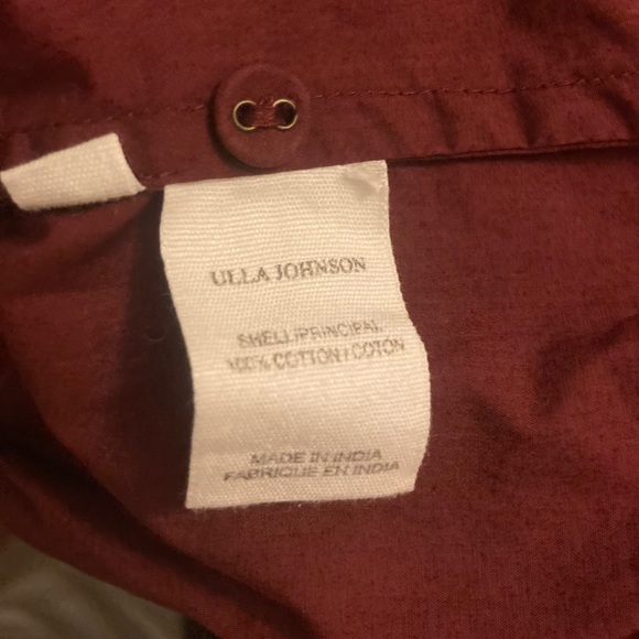 Ulla Johnson Samar Tiered Dress in Burgundy // NWT STUNNING - Picture 6 of 7